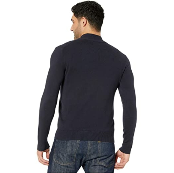 NWT Calvin Klein 1/4 Zip Sweater (Night Sky) - Picture 3 of 4